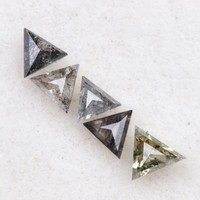 Diamante Sintético de Lujo Cultivado en Laboratorio, Corte Trillón, Color D, Claridad VVS, Certificado IGI, Calidad Superior, MUNJANI IMPEX
