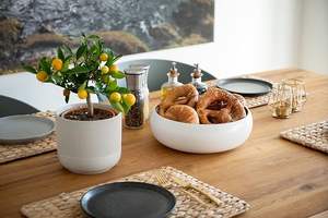 ชามเสิร์ฟขนมไม้มะม่วงเป็นมิตรกับสิ่งแวดล้อมมีสีและขนาดที่กำหนดเองได้ - Product Image 6