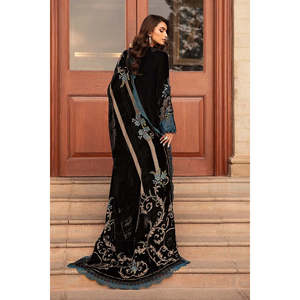 Maria.B. Traje de Terciopelo Bordado de 3 Piezas Sin Costuras Winter Luxe para Mujer, Modelo DL-1208-TC-1385 - Product Image 5