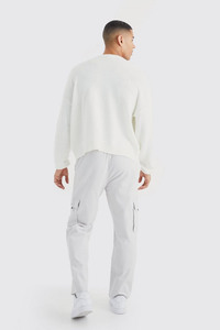 Pantalones y pantalones de moda para hombre, novedad de 2025, pantalones Cargo lavados con múltiples bolsillos informales deportivos - Product Image 2