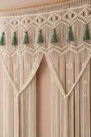 Rideau en macramé de style moderne à vendre