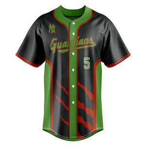 Jersey de Béisbol Personalizado con Nombre Impreso, Transpirable, Ligero, 100% Poliéster, Ropa Deportiva para Tallas Grandes, Nuevo - Product Image 5