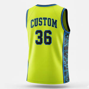 Camiseta de Baloncesto Personalizada para Hombre, con Nombre de Jugador, Número y Logotipo del Equipo, Impresión Personalizada, Ropa Deportiva Transpirable - Product Image 2