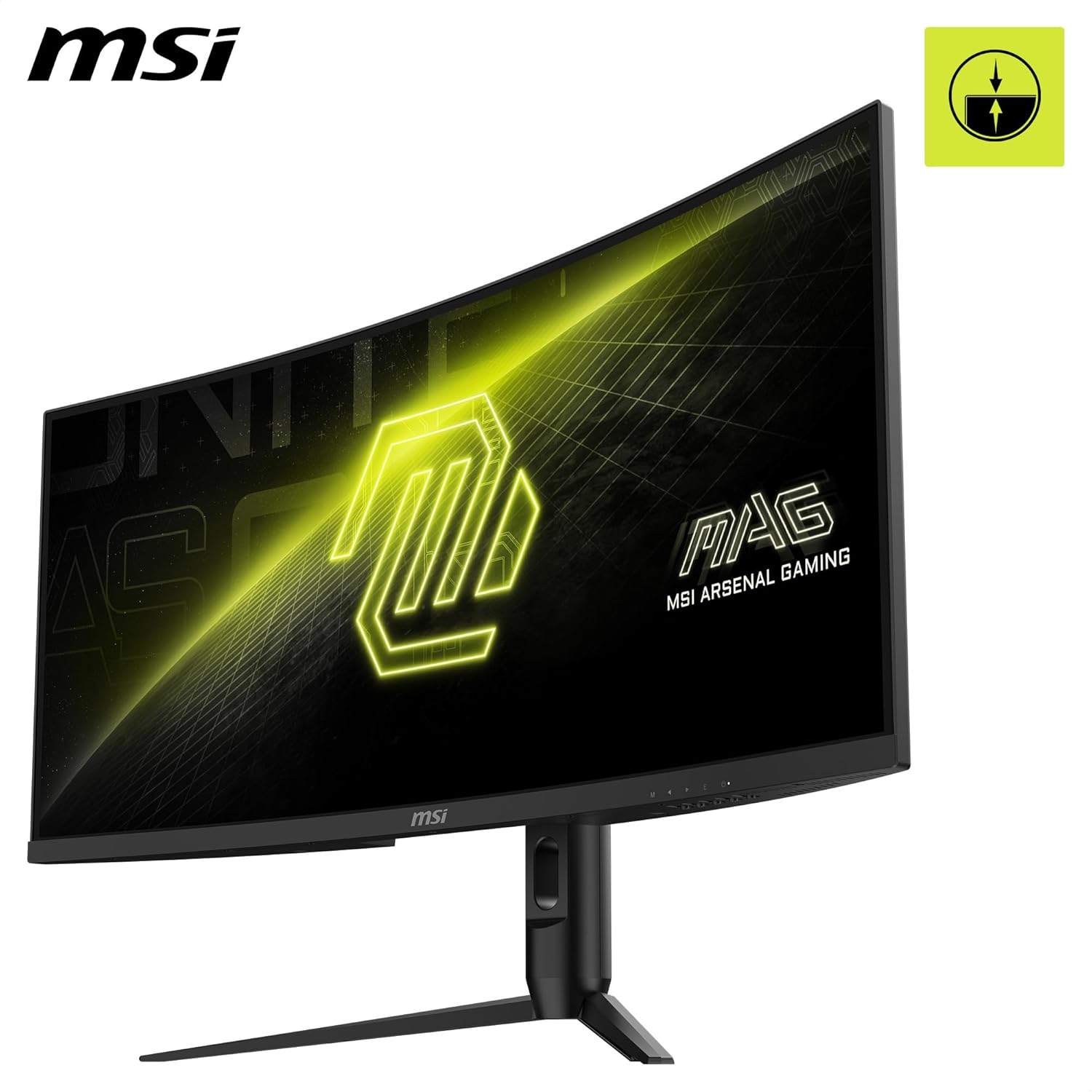 MSI MAG 342CQR E2 - 34 Inch Curved Gaming Monitor (180 Hz)