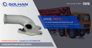 Putzmeister Codo de transición 1ST Salida para bombas de hormigón Número de pieza: 242327004 - Product Image 4