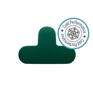 LongLife Rounded CP - Marcatura del Pavimento T-Pezzo, autoadesivo 90mm, Verde, 50 pz / Confezione.- LGRCP-90-T-05 - Product Image 1