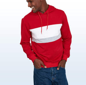 Sweat à capuche en polaire de gymnastique brodé personnalisé de haute qualité pour hommes tissu tricoté respirant col zippé Style Sport d'hiver avant solide - Product Image 5