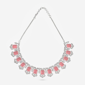 Party-Ready Zircon <b>Statement</b> <b>Necklace</b> - Product Image 4