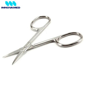 INNOVAMED New Arrival Cuticle <b>Nail</b> Scissors Best Supplier Customized Logo Print Wholesale Rate Stainless Steel Blade Beauty Tool - Product Image 3