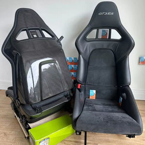 carbon <b>folding</b> <b>bucket</b> seats for PORSCHE 997 911 GT3 GT2 Spyder GTS 991 Boxster Turbo - Product Image 1