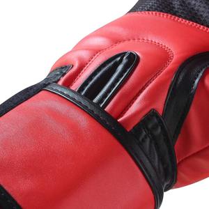 Guantes de boxeo UFC profesionales de cuero PU de alta calidad logotipo personalizado Muaythai MMA guantes de boxeo mexicanos 16oz - Product Image 5