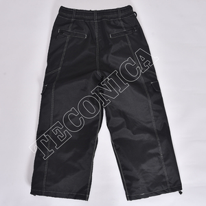 Pantalon de ski et de snowboard unisexe personnalisé OEM, respirant, imperméable 10 000 mm, doublure polaire isolante, fermeture à cordon - Product Image 2