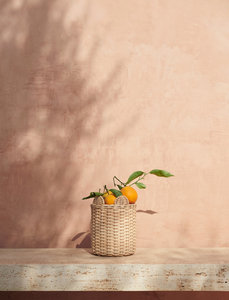 Meilleure vente de panier de rangement en rotin naturel oreilles de lapin panier vintage pour cuisine salle à manger emballage OEM au Vietnam - Product Image 3