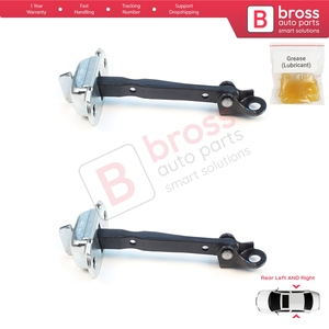 BDP1682-1 2X Conjunto de tope y limitador de bisagra de puerta trasera para Mirage MK6 Attrage Space Star A00/LA, A10 2012 en adelante 5732A092 - Product Image 2