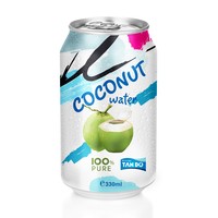 250ml 100% Kokoswaterdrank OEM ODM Private Label Magere samenstelling ISO/HALAL/HACCP gecertificeerd Flesverpakking