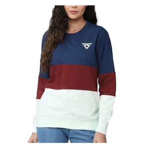 Sudaderas de mujer con diseño personalizado, venta al por mayor, Camiseta corta lisa, sudadera de sublimación Fitness de talla grande - Product Image 1