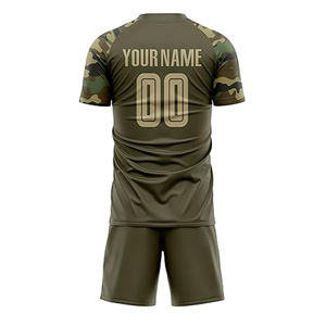 2025 diseño personalizado su propio uniforme de fútbol de equipo adultos camisetas y camisetas de corte automatizado ropa de fútbol uniforme de fútbol con estilo - Product Image 3