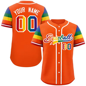 Vente en gros de chemises de baseball simples à impression personnalisée Haut de baseball maillot de baseball bon marché pour hommes avec sublimation - Product Image 6
