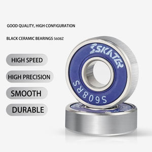 Caja de <span class=keywords><strong>Rodamientos</strong></span> Profesional de Cerámica Negra y Morada Tipo S608 Modelo SK24150021 para <span class=keywords><strong>Patines</strong></span> de Velocidad y Patinaje Urbano - Product Image 4