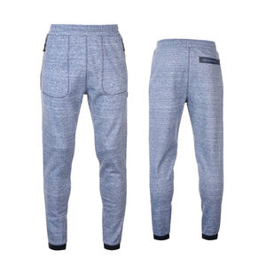 Pantalones y pantalones deportivos para gimnasio para hombre, pantalones informales de talla grande de algodón apilado, fabricante de pantalones para correr - Product Image 1