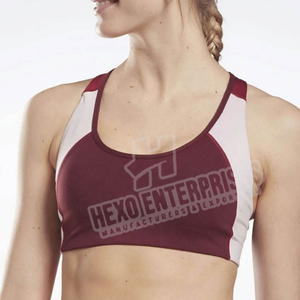 Sujetador deportivo duradero y transpirable para mujer con tela de alto rendimiento para comodidad y soporte durante todo el día - Product Image 3