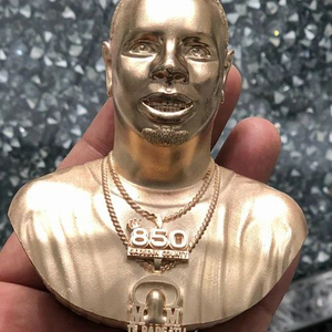 5 bijoux personnalisés Hiphop pendentif en diamant Hip Hop en or 10kt, pendentif personnalisé Hip Hop 20x40mm cadeau en argent pour lui pendentif en diamant - Product Image 3