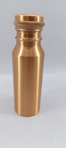 Botella de Agua de Cobre Puro Disponible en Varios Diseños con Empaque Premium, Calidad Superior y Suministro desde India. - Product Image 6