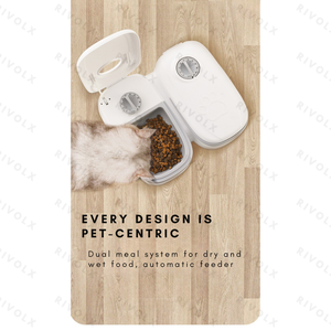 Comedero Automático Inteligente para Mascotas con Temporizador, Tazón de Plástico Resistente para Perros y Gatos - Dispensador de Comida - Product Image 4