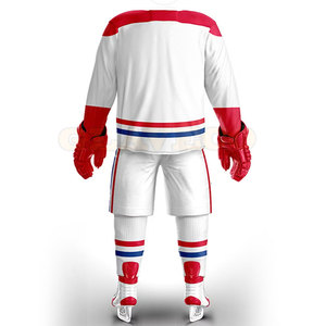 Uniforme de hockey sur glace léger à manches longues, sur mesure, vente en gros, uniforme de hockey sur glace unisexe - Product Image 3