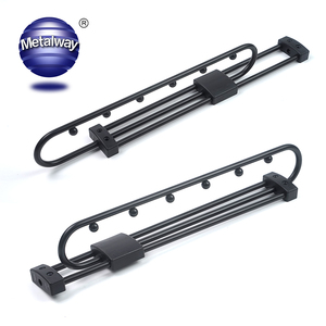 Idéal Heavy Duty <span class=keywords><strong>extensible</strong></span> Tige de <span class=keywords><strong>placard</strong></span> coulissante Garde-robe Tige de <span class=keywords><strong>placard</strong></span> Augmentation de l'espace de stockage Tige de suspension - Product Image 5