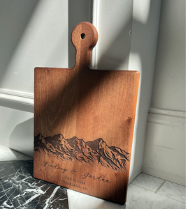 Planches à découper en bois épaisses vierges personnalisées pour la cuisine, bloc, planche à découper intelligente en bois, bambou, acacia, noyer noir - Product Image 5