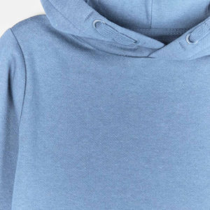 Survêtement de haute qualité 100% coton pour enfants, marque privée personnalisée, étiquette de taille au niveau du col, survêtement sans couture pour l'hiver, garçons étudiants - Product Image 4