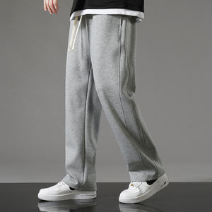 Pantalon de survêtement évasé surdimensionné d'hiver pour hommes pantalons longs décontracté pantalon de survêtement personnalisé pantalon de survêtement évasé - Product Image 5