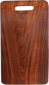 Planche à découper en bois d'ébène double face extra large en vente en gros pour la cuisine, la découpe et le service des aliments - Product Image 3