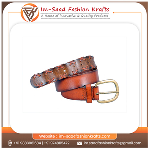 Cinturón de Cuero Vacuno de Alta Calidad para Mujer con Hebilla de Acero Inoxidable, Longitud Personalizada, Logotipo, Cuero Genuino, Moda Femenina - Product Image 6