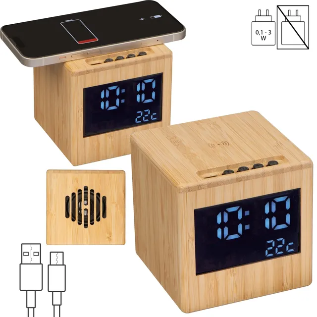 JUAN Modern Wood Smart Home Bluetooth Speaker-Portable Touch Control Personalized Gadgets