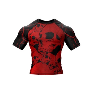 Rashguard de qualité imprimé sur mesure pour les hommes Rashguard sportif OEM respirant à manches longues - Product Image 4