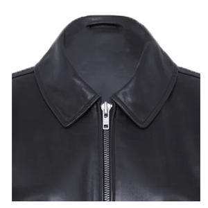 Blouson de moto en cuir imprimé en peau de mouton pour femmes, de haute qualité, prix bas, vente en gros - Product Image 2