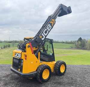 Cargadora telescópica sobre ruedas JCB Teleskid 3TS-8W de 74HP, la más vendida, con brazo telescópico para construcción. - Product Image 5