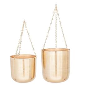 Jardinières suspendues en métal de la plus haute qualité Nouveau design Jardinières décoratives de balcon pour les fournisseurs en gros au meilleur prix - Product Image 3