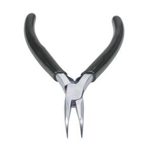 High Quality <b>Bent</b> <b>Nose</b> <b>Pliers</b> with Pro Handle for Creating Bracelets and Necklaces New High-Rated Steel Product - Product Image 1