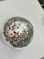 Boules de mosaïque en verre de haute qualité, écologiques, artisanales, design Art Déco, pour la décoration de la maison et du jardin, HF CRAFTS, Ramadan Diwali