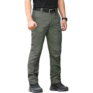 Personalizado al aire libre Pantalones Hombres Pantalones casuales Pantalones Cargo Algodón Cremallera Lavado Acampanado Pantalones Cargo Tarifa al por mayor - Product Image 4