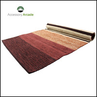 Tapis de yoga 100 % coton, tissu d'ameublement, 200x70/190x70 cm, fait main, facilement lavable, style classique, rectangulaire, d'Inde – Vente chaude