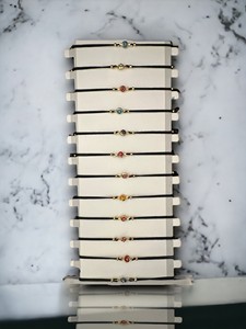DAFNI สร้อยข้อมือลูกปัดสไตล์โบฮีเมียนหินธรรมชาติโลหะผสมอัญมณีทำด้วยมือไมโครอินเสิร์ท 0.08 กรัม 11111 ความบริสุทธิ์ ของขวัญสำหรับทุกเพศ ของขวัญวันแม่ - Product Image 2