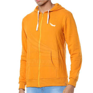 เสื้อฮู้ดลำลองแขนยาวสำหรับผู้ชายเสื้อผ้าแนวสตรีทผ้าคอตตอน100% ซิปหน้าเสื้อฮู้ดแนวสตรีท - Product Image 2