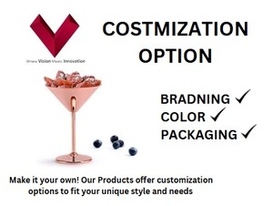 Verre à cocktail en cuivre avec logo personnalisé Verres à pied élégants Capacité de 301 à 400ml Utilisation de fête pour améliorer votre expérience de dégustation - Product Image 3