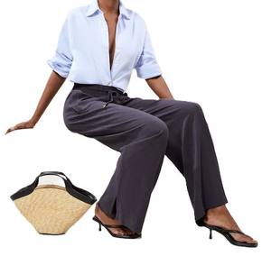 Pantalones Jogger de cintura alta Joggers elásticos y transpirables con bolsillos Ideal para entrenamiento, correr y ropa casual para mujeres - Product Image 5