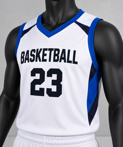 Ensemble de maillots de basket-ball personnalisés, uniforme de basket-ball pour hommes, short de basket-ball, vêtements de sport respirants à séchage rapide, vente en gros - Product Image 5