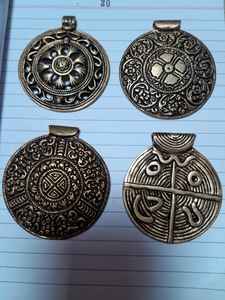 Clips para Billetes de Bronce Grabados a Mano, Personalizados con Impresión UV y Diseño de Imitación Antigua para Decoraciones de Boda y Joyería - Product Image 4